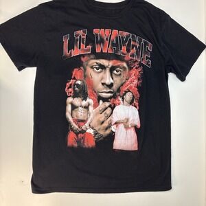 Lil Wayne XL Officially Licensed T-shirt Black Concert Music Merch Rap Hip hop